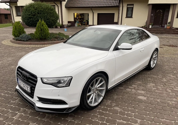 Audi A5 cena 63600 przebieg: 190533, rok produkcji 2012 z Garwolin małe 352